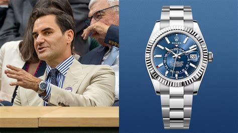 roger federer rolex slate roman|Roger Federer watches.